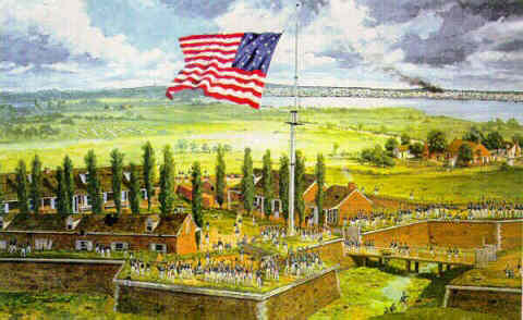 Flag Fort Mchenry